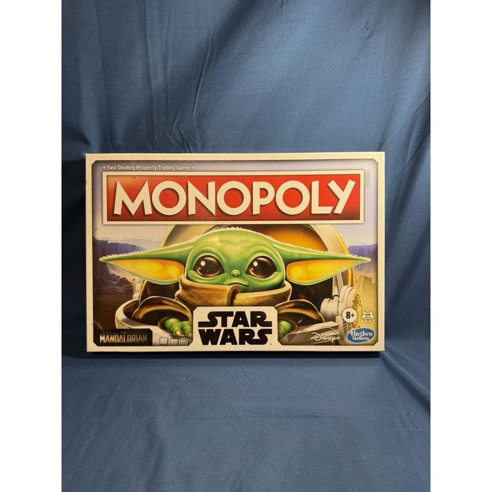 NIB Monopoly Game Baby Yoda - aka The Child Star Wars Mandalorian Theme